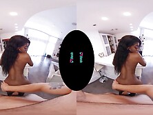 VRHUSH Amari Anne is tired of the party and wants to fuck