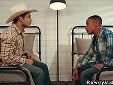 Gay Cowboy Anal Fucks Muscle Black Man At The Conversion Camp