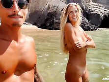 She got me to blow my load in under a minute at the public beach