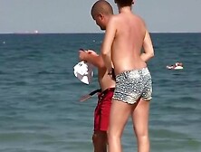 Hot Nudist Girls Tanning Naked In The Beach