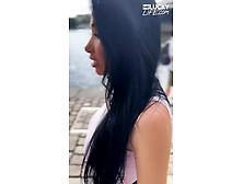 Lovely Afternoon Date In Prague With Brunette Babe Clea Gaultier