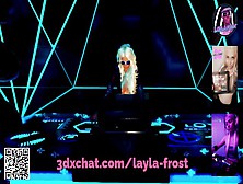 When A Home-Made Pornstar / Dj Goes Live In A Virtual Sex Game For Adults | Layla Frost (Music)