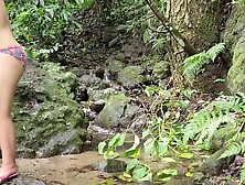 Pinay Cooking Wild Ferns And Sex In The Riverside - Viral Single Mom Outdoor