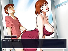 Milf Plaza Anime porn game part 6 milf tricked