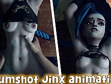 Jinx needs a big dong Cum-shot League of Legends (Arawaraw animation) - Jazziuu