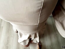 I fuck a girl with a big ass and cum in her mouth! Her lips tightly wrap around my cock!