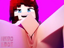 Minecraft Porn Scarlett Masturbation Animation (By Hardedges)