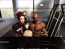 Hotwife #27 - Horny Slut Wife Sucks Huge BBC in the Gym - 3D Cuckold Porn Game