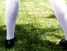 College Uniform Blonde Memphis Monroe Pussy Licking and Fucking with Johnny Thrust