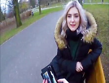 Public Blowjob In Pov