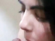 Indian Desi Teacher Suck My Dick Blowjob In Home