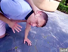 Ebony Petite Latina Banged In Doggy