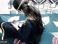 Cute school girl ka uniform utaar kar bathroom me pakad ke pel diya