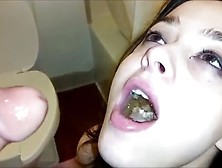 Piss Drinking - Beautiful Girl Swallows. Mp4