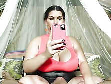 Busty Angelina Castro Gives A Sloppy Blowjob And Gets Cum!