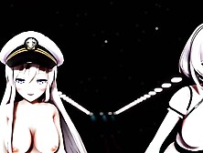 mmd r18 Enterprise and Sirius Azur Lane bitch cum swallow 3d hentai
