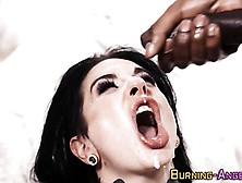 Kinky Goth Throating Bbc