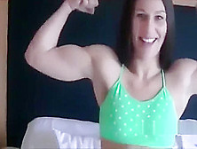 Sexy Girl Flexing