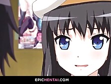 Cute Cosplay Uniforms On Naughty Hentai Chicks