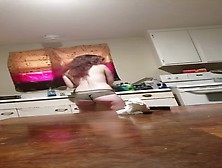 Sexy Aspiring Cam Model Gf Cooking Dinner