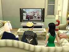 Boruto and his Moms Episode five Scene night hinata talks