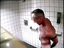 Hidden Cam - Shower Guy May Have Spotted The Cam