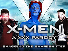 Nicole Aniston & Charles Dera & Xander Corvus in XXX-Men: Shagging the Shapeshifter XXX Parody - Brazzers