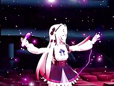 Cute Dance + Gradual undressing (3D HENTAI)