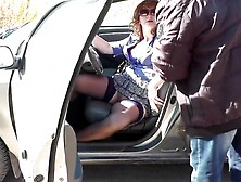 Into vehicle of Bae Cougar Platinum broke auto navigator No underwear