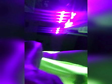 Alana Sparxxx Black Light Tease