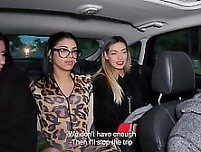 UBER, if he's lucky, fucks three girls in the ass. The ride is somehow charged.
