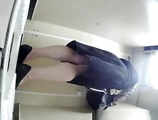 Spy Cameras In Public Toilet Caught Chubby Woman