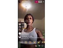 Jodi Couture ALL HER BUTT OUT TWERKIN on IG LIVE !