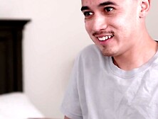 Petite Bianca Bangs spreads wide so her stepbro can pound her all in