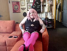 Aspen Disrobes and Stokes Her WAP