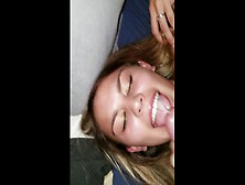 Tinder Skank Lets Me Fuck And Spunk In Her Mouth