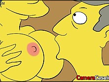 HQ dos Simpsoons - Fodendo Gostoso e o Corno Pegou
