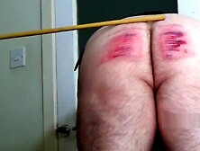 24 strokes by Miss Sultrybelle (Hard caning)