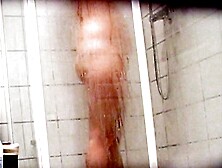 Caught her taking a shower