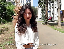 Beauty Katty West asks Random Lover to Sperm on Her Face for a Public Cumwalk