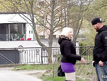 GERMAN SCOUT - Tiny girl mini hotcore pickup and fuck at street casting
