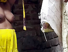 Indian deshi vhabi shower