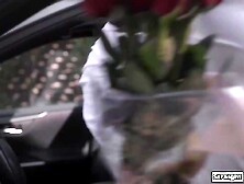 Stud is shocked to watch his breasty black wife August Sky has turned into a spider monster and is on top of her teen neighbour