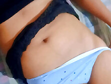 Hot Indian schoolgirl and sexy Sri Lankan babe have passionate indoor sex