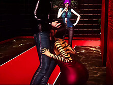 Furrhouse Chapter 16 Part 1 - Ball Draining Deepthroat by Monster Girl (no Voiceover)