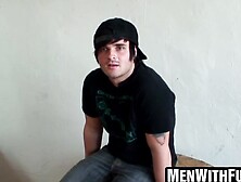 Hot Tylers heavy balls sway as he jerks his enormous rod