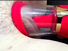 Hawt amateur teen snatch explodes with this sucking licking toy