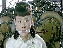 Beautiful Cleave Gagged Asian Girl