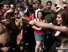 Public BDSM at Folsom Fair