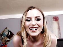 Amazing Cougar Anna Claire Clouds Rides Some Cock On The Floor